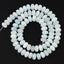 1 Piece Stone Round Beads and Aquamarine Disc Beads for DIY Jewelry Necklace Accessories