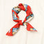 Square Silk Scarf Women's Retro Autumn Winter Fashion Accessory