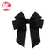 Fashion Handmade Double Streamer Polyester Ribbed Satin Ribbon Bow Hair Clip Accessories