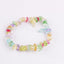 Fashion Irregular Natural Stone Beaded Bracelet with Colorful Crystal Chips