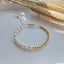 Fashion Star Pearl Gold-Plated Beaded Bracelet Set