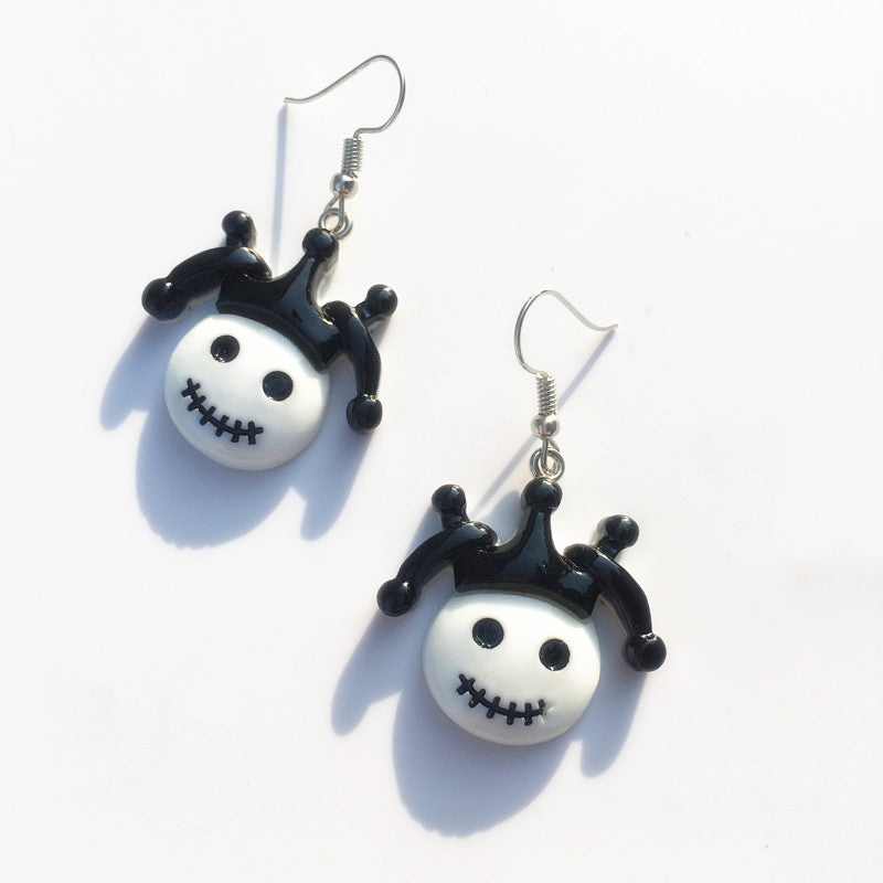 Novelty Bat Resin Epoxy Women'S Earrings 1 Pair