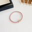 Women's Solid Color Rhinestone Elastic Hair Tie