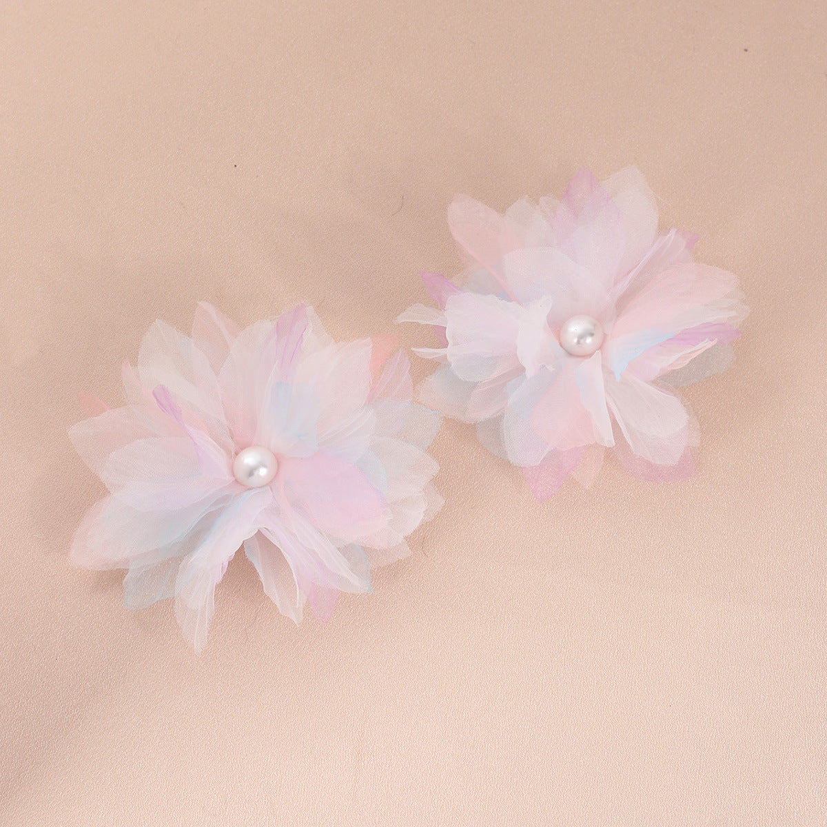 IG Style Flower Pearl Lace Bohemian Earrings - Women's Fashion Statement Jewelry