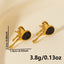 Elegant Heart Shape Stainless Steel Earrings - Chic and Versatile Ear Studs