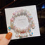 Gradient Color Children's Pearl Cartoon Beaded Bracelet - Kids Hand Accessories