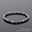 Fashion AB Color Hematite Beaded Women's Anklet