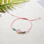 Simple Creative Natural Stone Woven Paper Card Bracelet Jewelry
