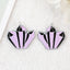 Acrylic Halloween Bat Skull Cat Resin Pendant Earrings Necklace Accessories