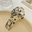 Women's Retro Leopard Print Acetate Hair Comb and Hairpin Set