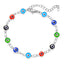 Retro Devil's Eye Colorful Copper Bracelet Fashion Statement