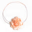 Elegant Floral Camellia Statement Choker Necklace for Women