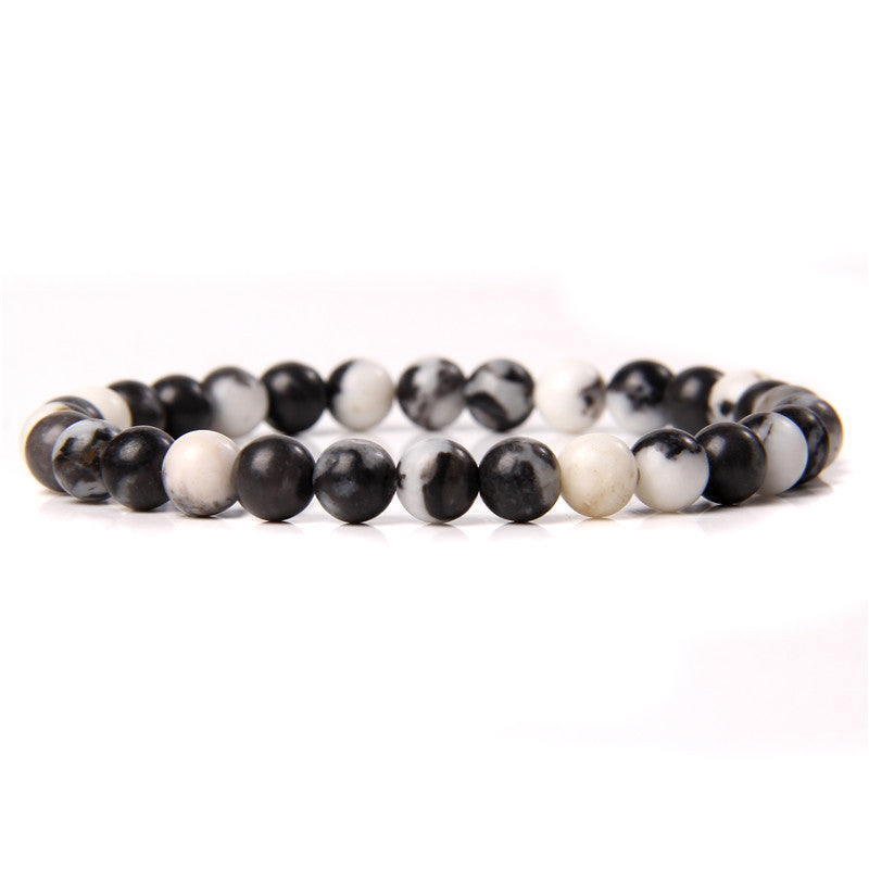 Fashion Natural Stone Crystal Agate Beaded Bracelet for Women