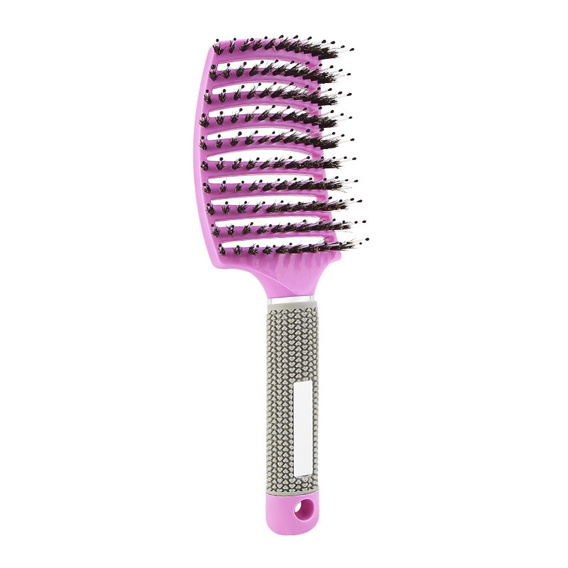 Curved Bristle Hair Comb Set for Styling and Slicked Back Hairstyles