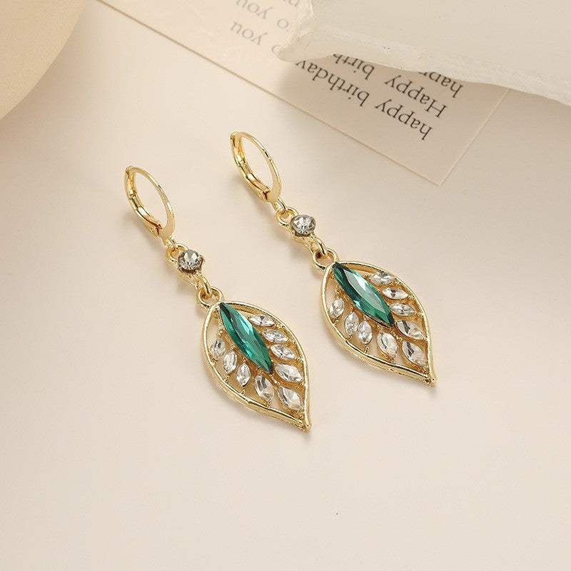 Sweet Korean Style Tulip Flower Pearl Earrings with 925 Silver Needle