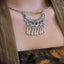 Vintage Bohemian Tassel Pendant Necklace - Ethnic Alloy Statement Jewelry