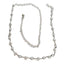 Japanese Korean Fashion Women's Pearl Rhinestone Elastic Waist Chain Belt