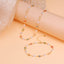 Fashion Heart Shape Butterfly Alloy Inlay Artificial Pearls Rhinestones Women'S Bracelets 1 Piece