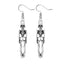 Halloween Skull Pumpkin Spider Web Alloy Earrings Set