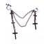 1 Piece Simple Style Cross Plating Alloy Earrings