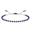 Simple Style Adjustable Natural Stone Beaded Knitting Bracelets