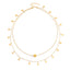 Classical Romantic Star 18K Gold Plated 304 Stainless Steel Alloy Wholesale Double Layer Necklaces