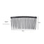 Unisex Retro Alloy Plating Insert Comb and Invisible Hairpin Headband for Bangs Finishing