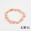 Irregular Crystal Beaded Agate Bracelet for Women