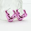 1 Pair Hip-Hop Acrylic Plating Fluid Punk Earrings