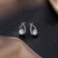 Sweet Korean Style Tulip Flower Pearl Earrings with 925 Silver Needle