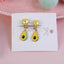 1 Pair Kids' Cartoon Unicorn Star Moon Butterfly Alloy Drop Earrings Ear Clips