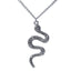 Retro Creative Simple Alloy Snake Pendant Necklace