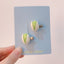 Women's Matte Acrylic Alloy Hair Clip - Large Colorful Cute Hairpin and Shark Clip