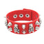 Punk Skull Multi-Layer Leather Rivet Bracelet