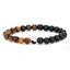 Copper Fashion Geometric Bracelet  (Black Scrub)  Fine Jewelry NHYL0650-Black-scrub