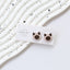 1 Set Minimalist Cat Resin Drop Earrings - Acrylic Studs DIY Kit