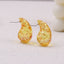 Exaggerated Acrylic Water Droplet Stud Earrings