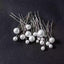 Fashion U Shape Pearl Hair Pin Set - 18 Pieces Bridal Hair Accessories