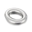Oval and Round Stainless Steel Hollow Jewelry Accessories for DIY Necklaces, Earrings, Rings, and Pendants