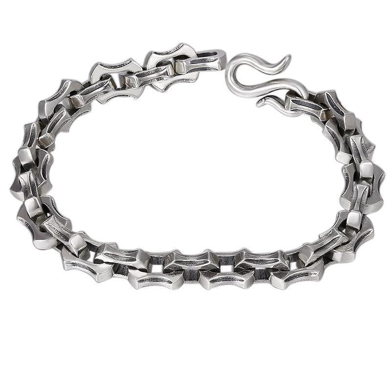 Hip-Hop Retro Nordic Viking Men's Alloy Keel Bracelet