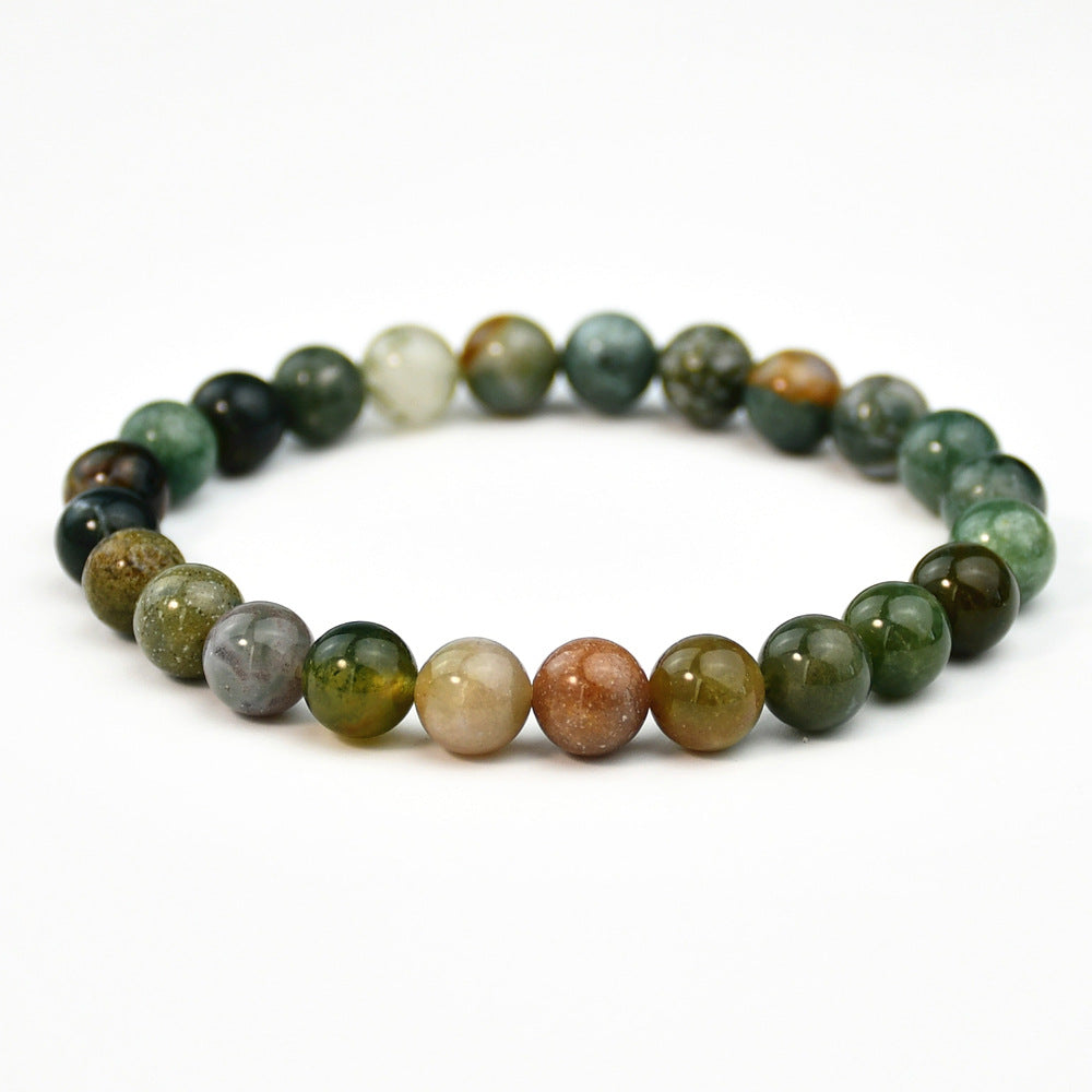 Elegant Geometric Natural Stone Beaded Bracelets for Women