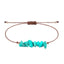 Pastoral Geometric Natural Crystal Stone Adjustable Women's Bracelet