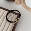 Women's Geometric Metal Ring Elastic Hair Tie