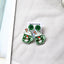 Christmas Snowman Acrylic Drop Earrings for Women