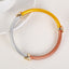 Wholesale Jewelry Simple Style Round Silica Gel Buddhist Bangle