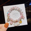 Gradient Color Children's Pearl Cartoon Beaded Bracelet - Kids Hand Accessories