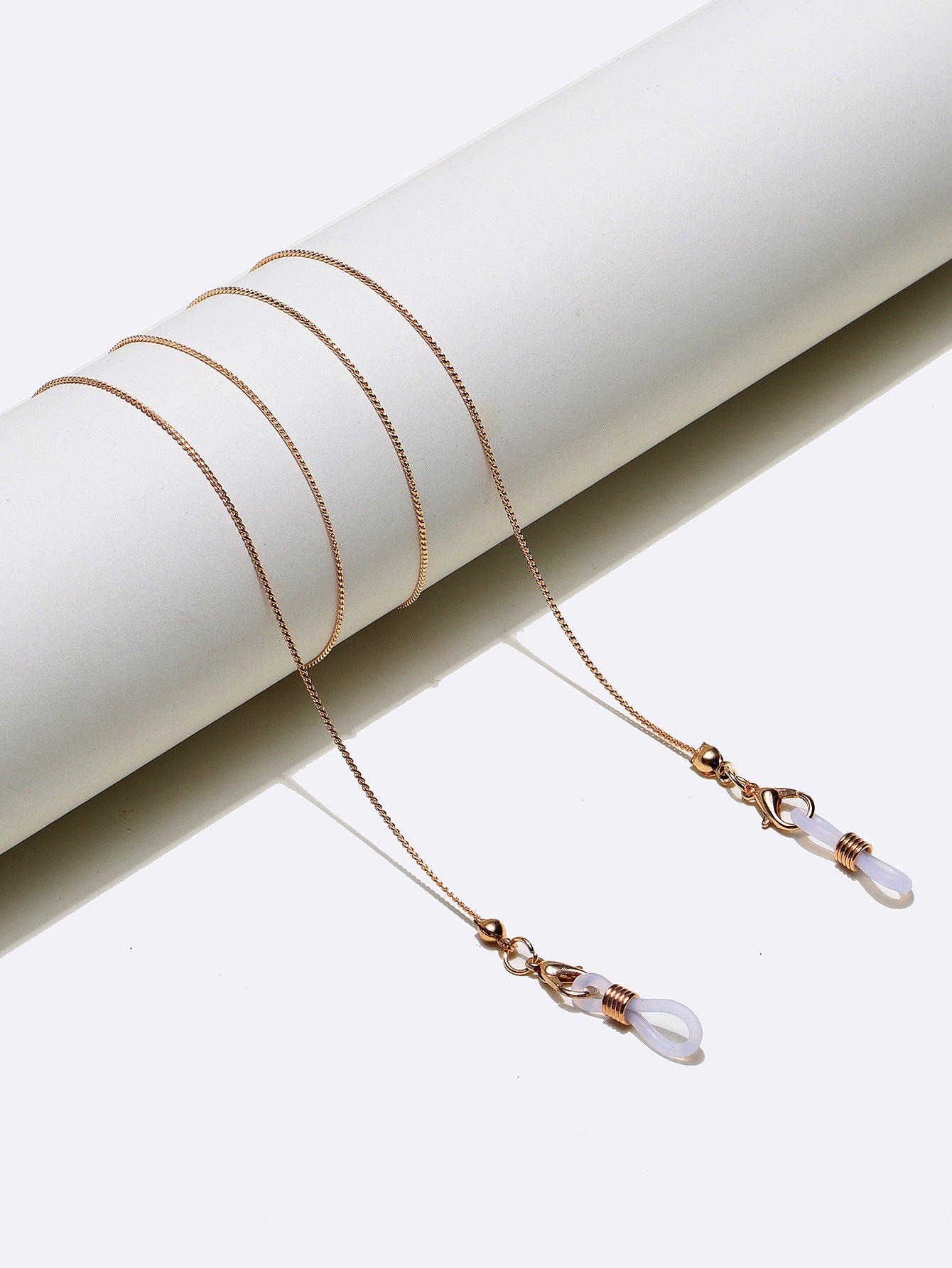 Gold Thin Copper Chain Glasses Lanyard