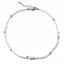 Bohemian White and Colorful Miyuki Beads Shell Choker Necklace