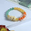 Chinoiserie Retro Freshwater Pearl & Jade Multi-Color Bracelet Set