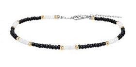 Colorful Glass Beaded Women's Choker Necklace